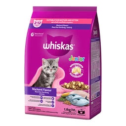 WHISKAS® Junior Kering Rasa Ikan Kembung