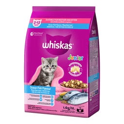 WHISKAS® Junior Kering Rasa Ocean Fish
